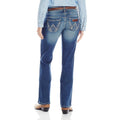 Wrangler Womens Mae Sits Above Hip Navy-10MWZCT