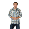 Wrangler Mens Western Shirt Snap 4940-112314940