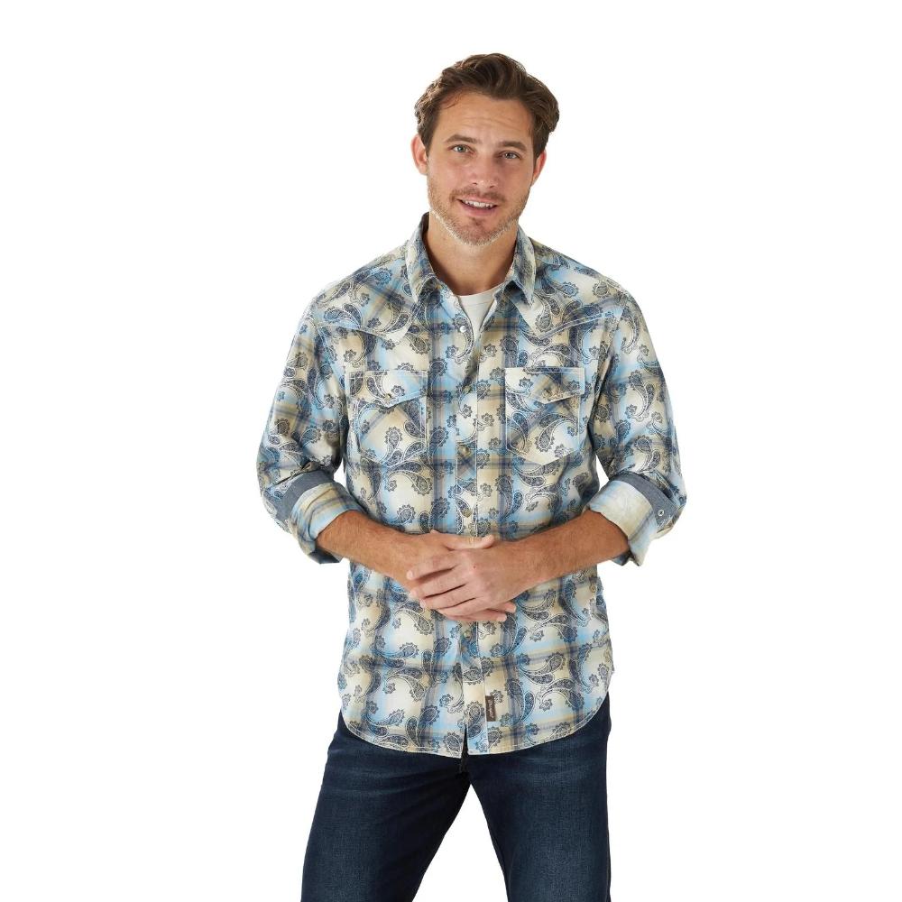 Wrangler Mens Western Shirt Snap 4940-112314940