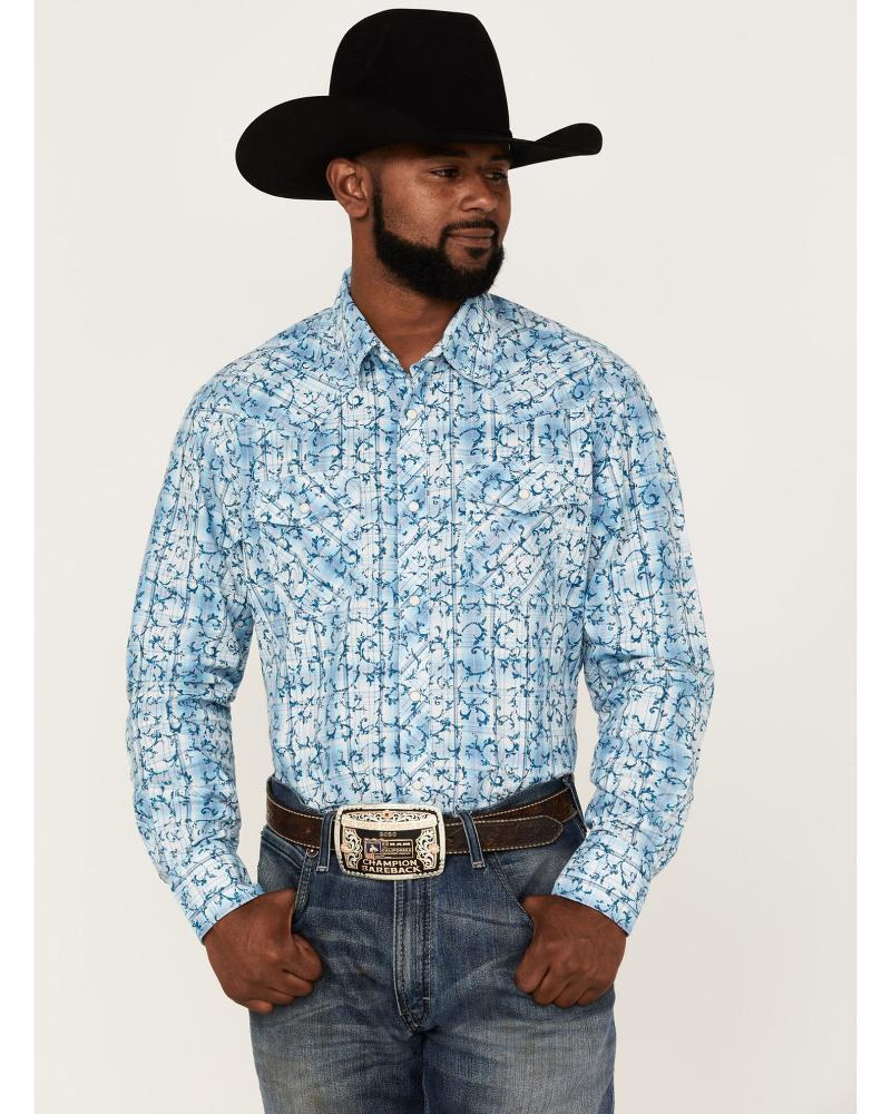Wrangler Mens Western Shirt Snap 4942-112314942