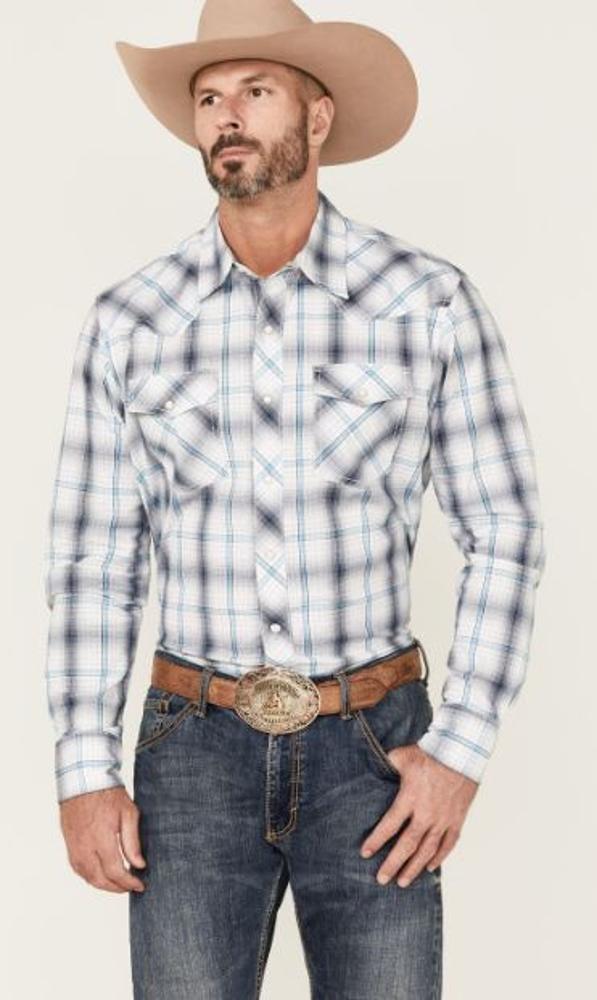 Wrangler Mens Western Shirt Snap 4954-112314954