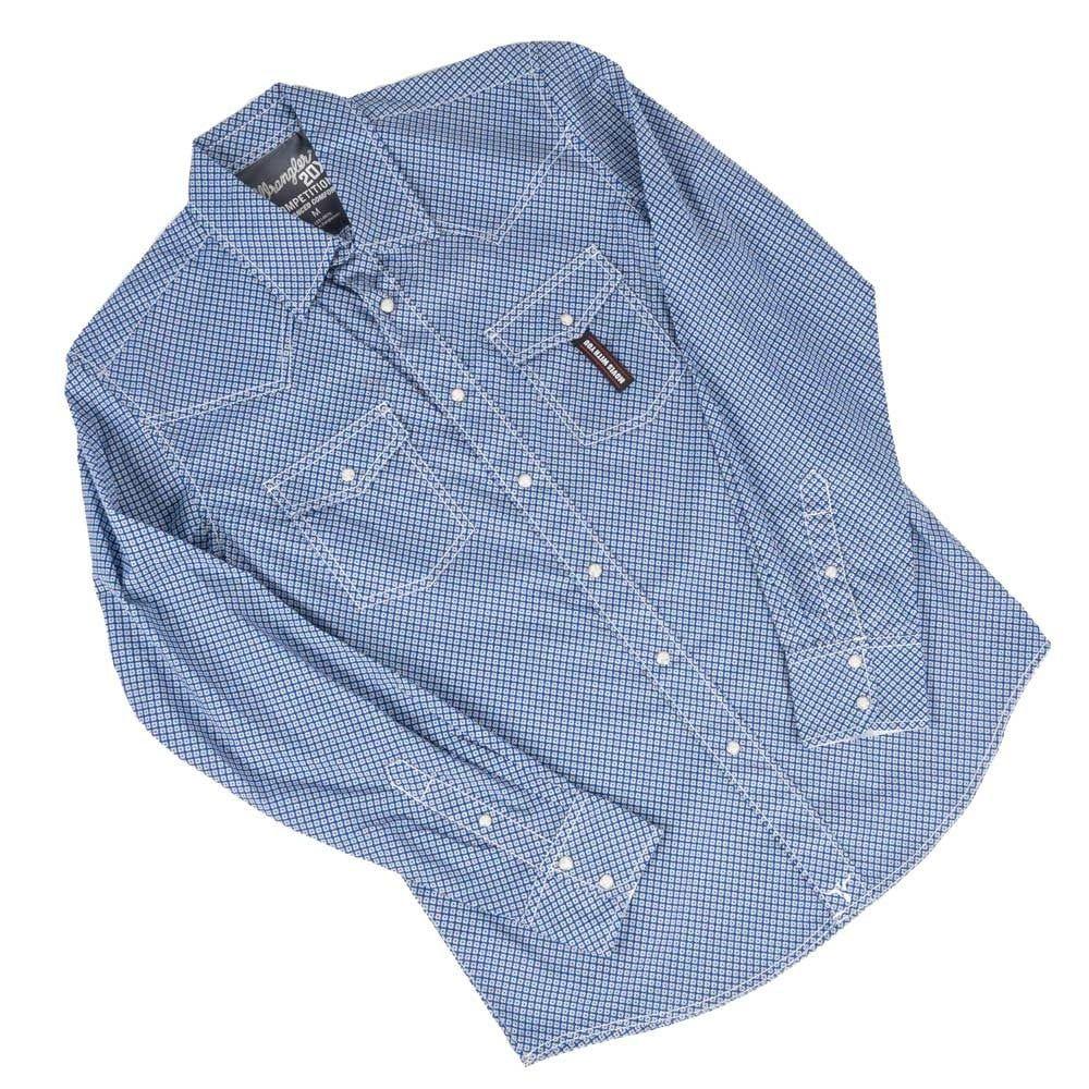 Wrangler Mens Western Shirt Snap 4979-112314979