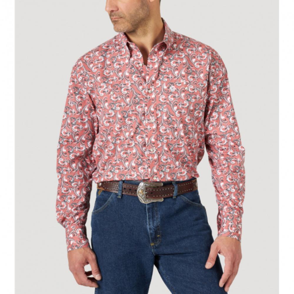 Wrangler Mens Western Shirt Snap 4986-112314986