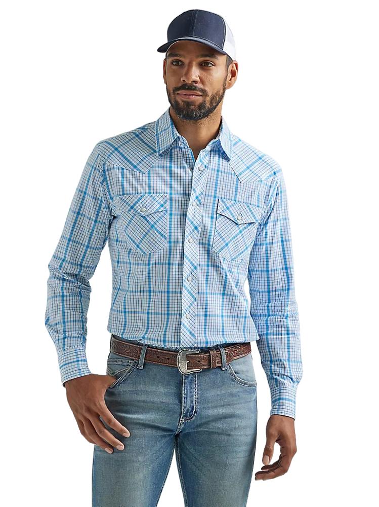 Wrangler Mens Rock 47 Shirt Snap 829A-112324829A