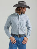 Wrangler Mens George Strait Shirt Grey-112324885