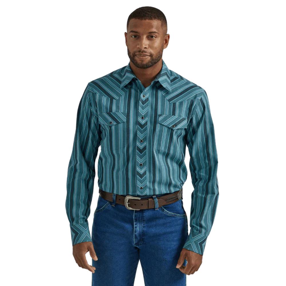 Wrangler Mens Western Shirt Snap 0368-112330368