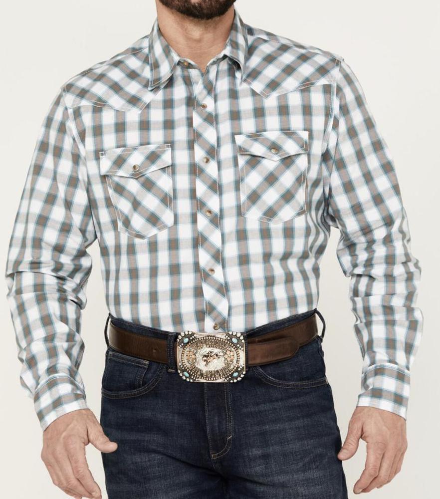 Wrangler Mens 20x Comp Adv Comfort Ls Shirt 0524 Classic Fit-112330524