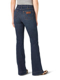 Wrangler Womens The Green Jean Trouser - Faith Blue-11MPEQF