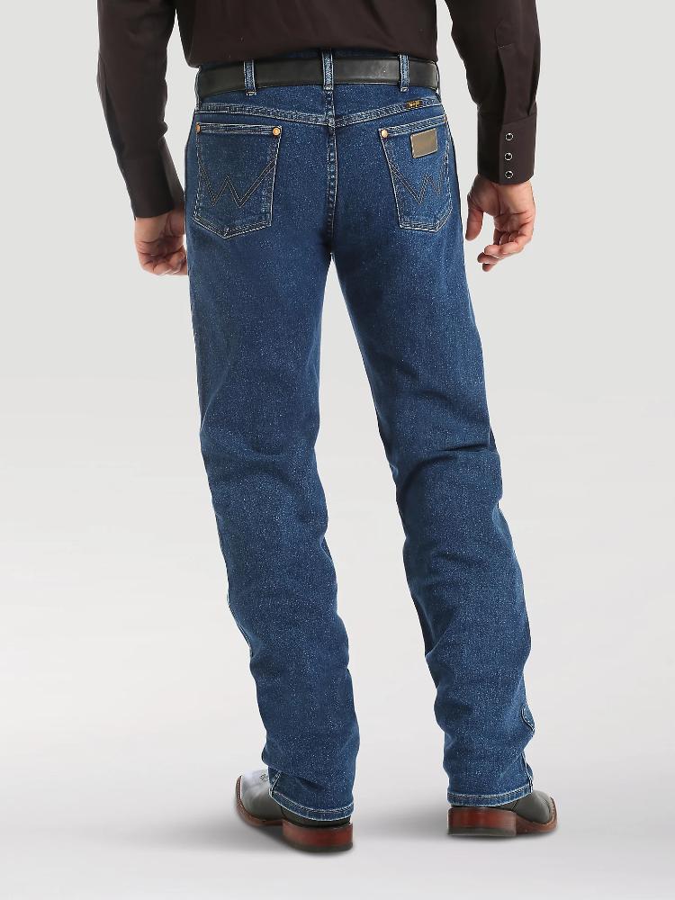 Wrangler Mens Active Flex- Stonewashed Navy-13MAFGK