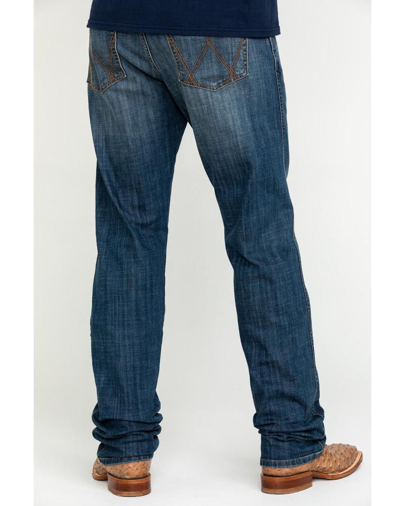 Wrangler Mens Retro Slim Fit Jean Blue-88MWZCL