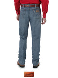 Wrangler Mens Cowboy Cut Slm- Blue Granite Navy-936BGM