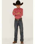 Wrangler Kids Shirts Plaid 427R-BWR427R
