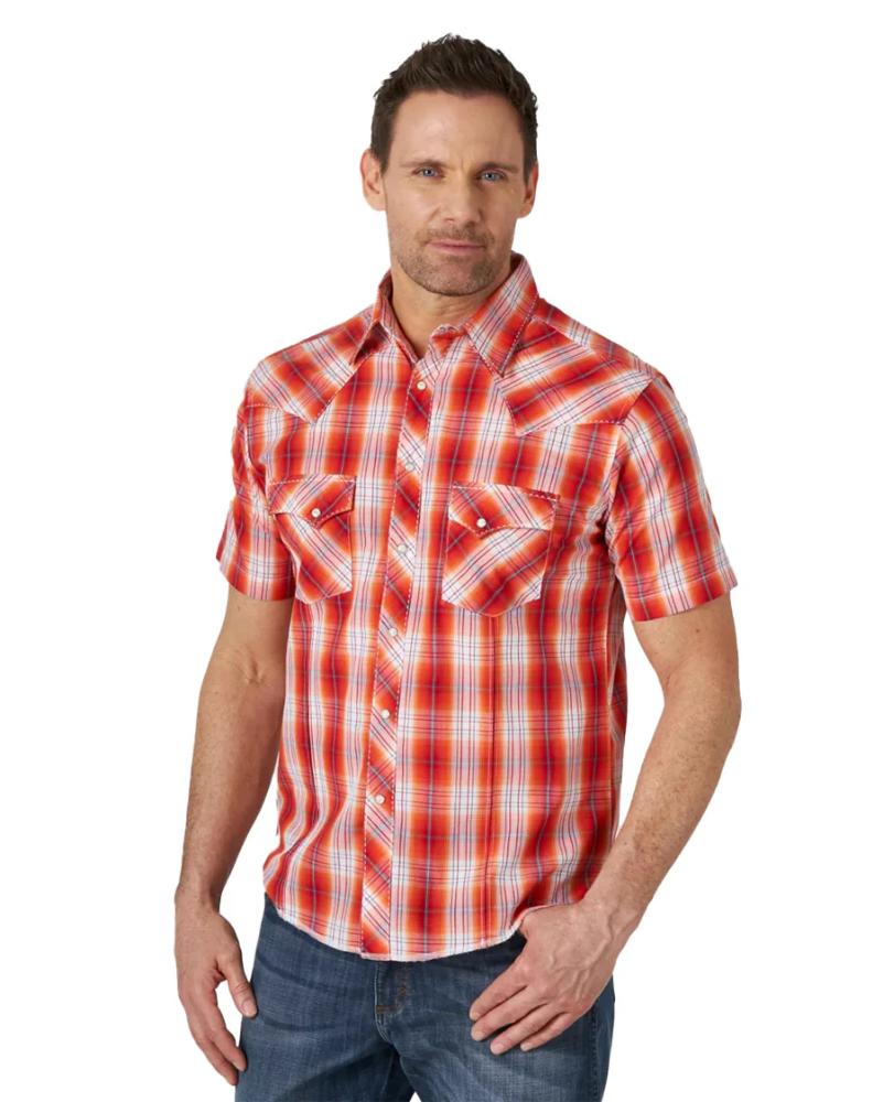 Wrangler Mens Fashion Snap Shirt 282S-MVG282S