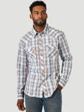 Wrangler Mens Fashion Snap Brown-MVG344E