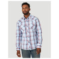Wrangler Mens Fashion Snap Chambray-MVG346M