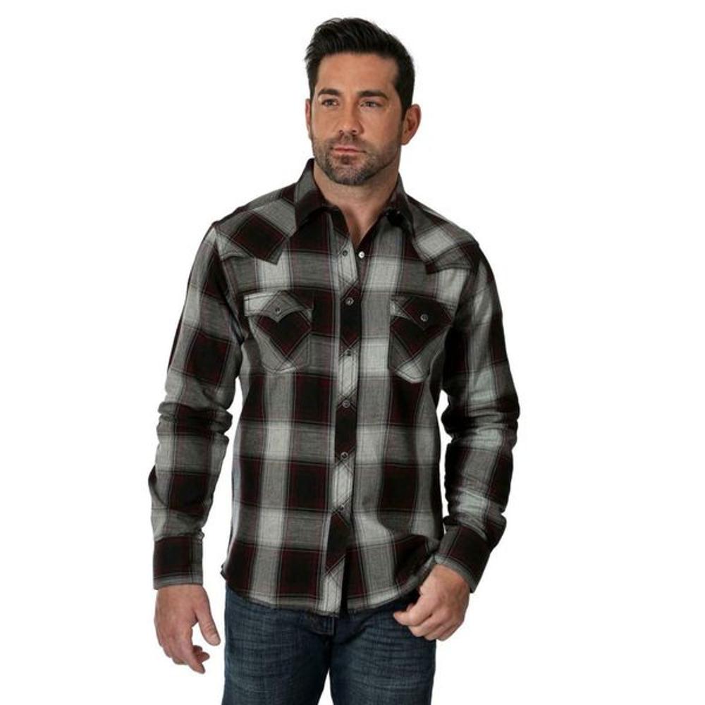 Wrangler Mens Retro Flannel Shirt-MVR458A