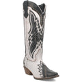 Laredo Womens Shawnee Leather Boot - Off White/off White Western-52460