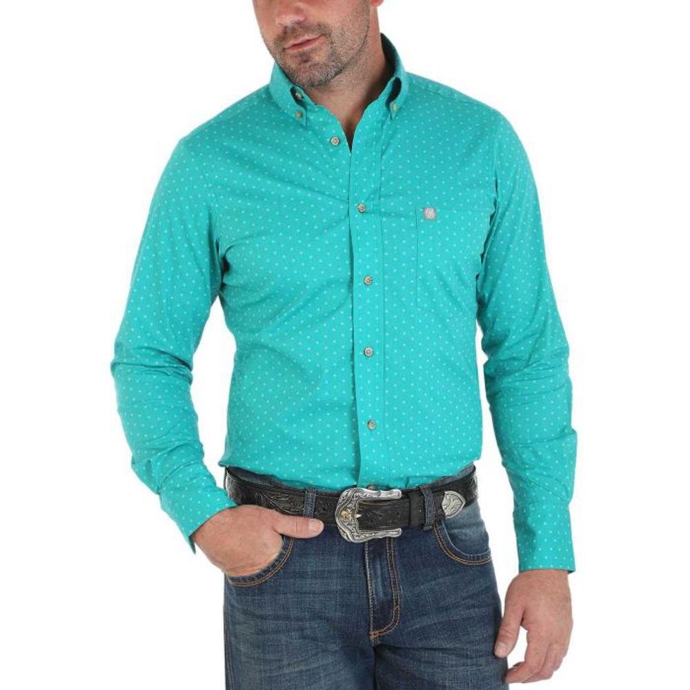 Wrangler Mens Performance Button Down 111G-MWP111G