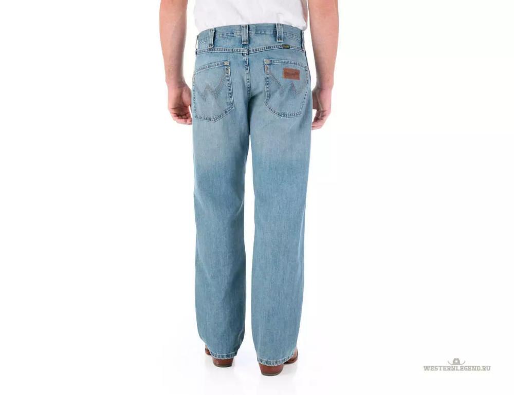 Wrangler Mens Retro Jean Ocean Washed C/o Blue Denim-WRT30OW