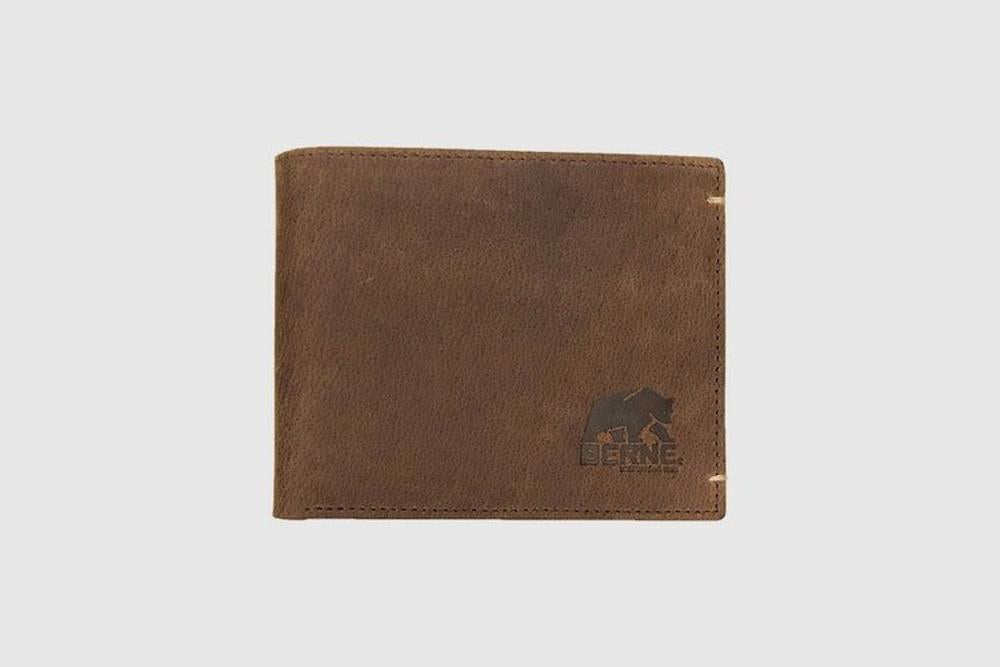 Gem-Dandy Berne Passcase Brown Wallet-7513002-210