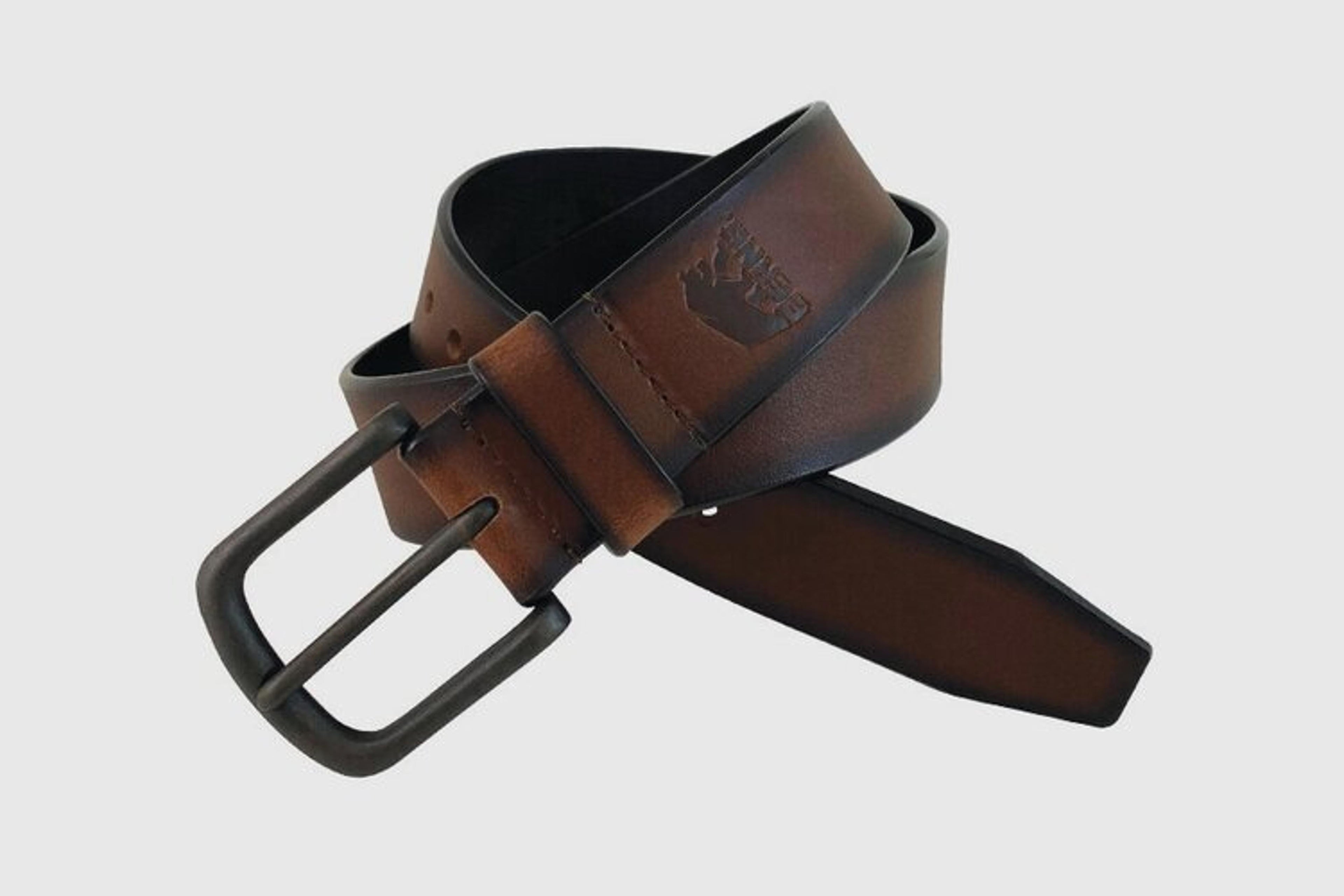 Gem-Dandy Mens Berne Brown And Black Belt-7535500-200
