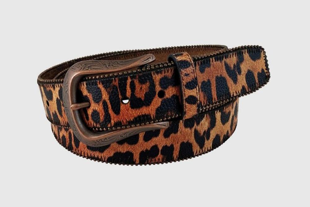 Gem-Dandy Belt 1 1/2 Leopard Print-8840790-210