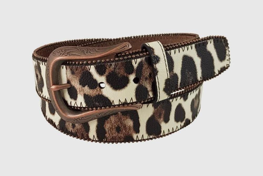 Gem-Dandy Belt 1 1/2 Leopard Print-8840790-278