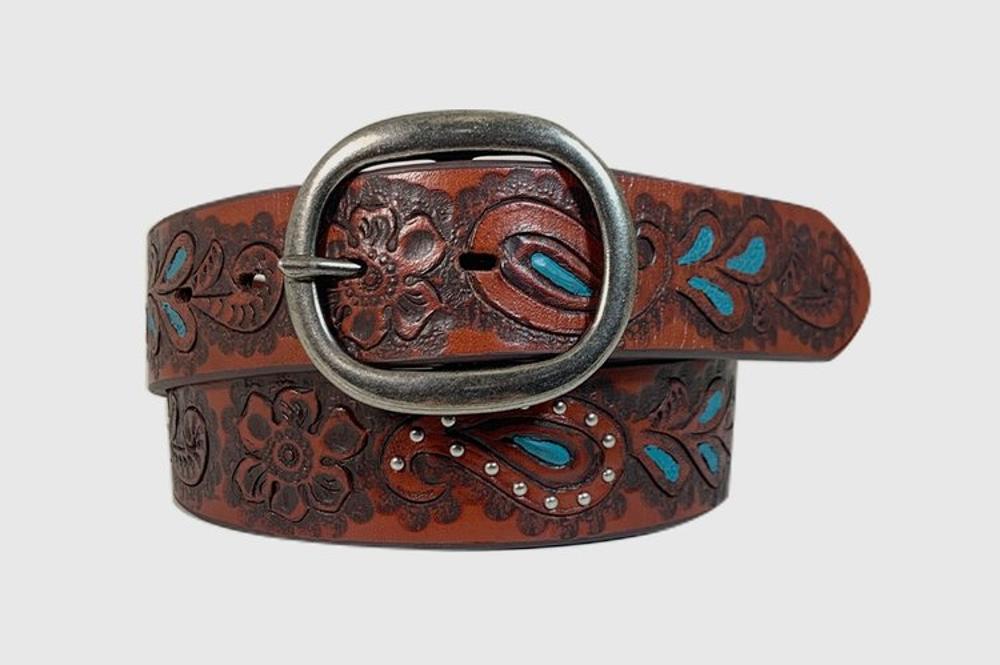 Gem-Dandy Belt 1 1/2 Hand Tooled-8847790-200