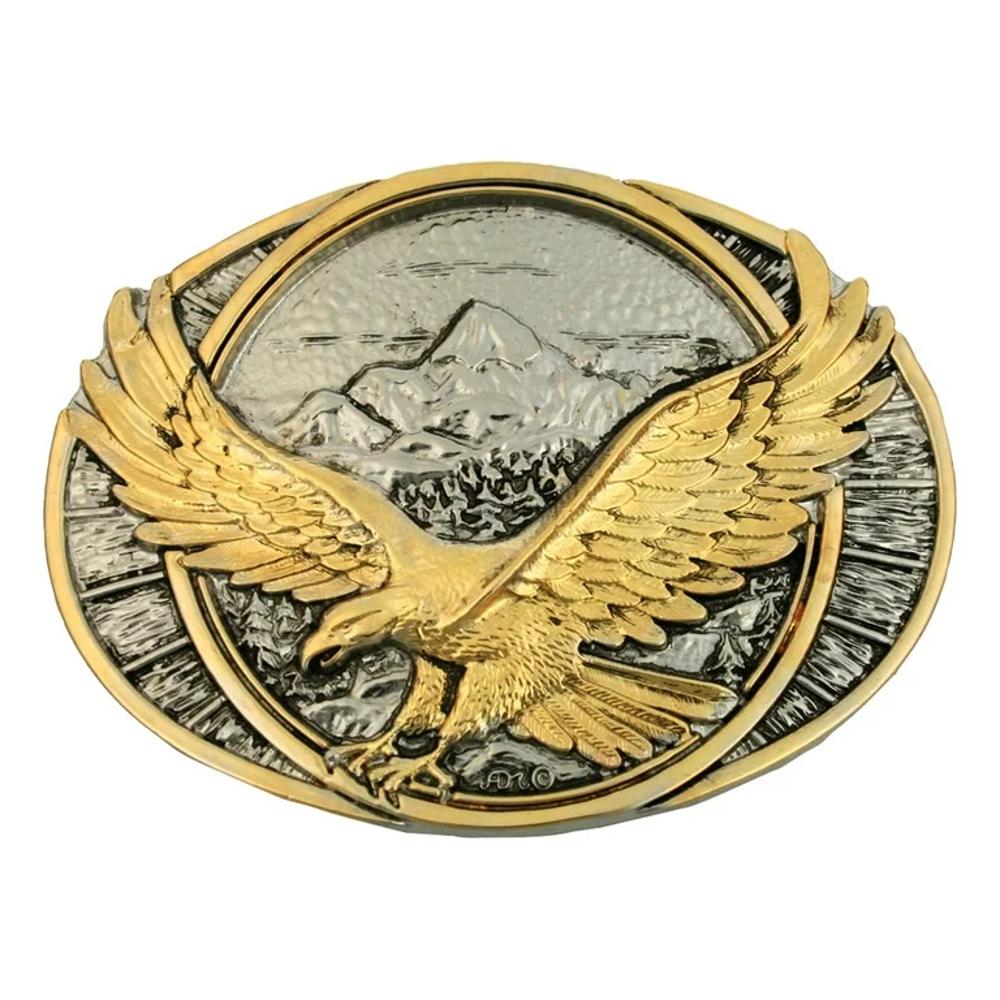 Montana Silversmiths Brass-Eagle Mountain-Polished-60791P