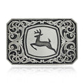 Montana Silversmiths John Deere Filigree Buckle-A847JDS