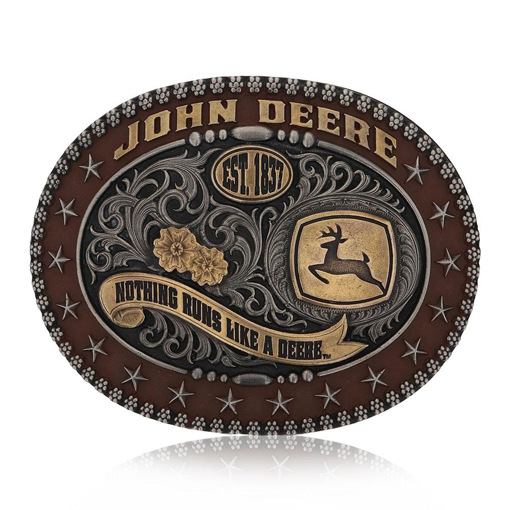 Montana Silversmiths John Deere Trophy Buckle-A848JD