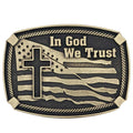 Montana Silversmiths In God We Trust Buckle-A934