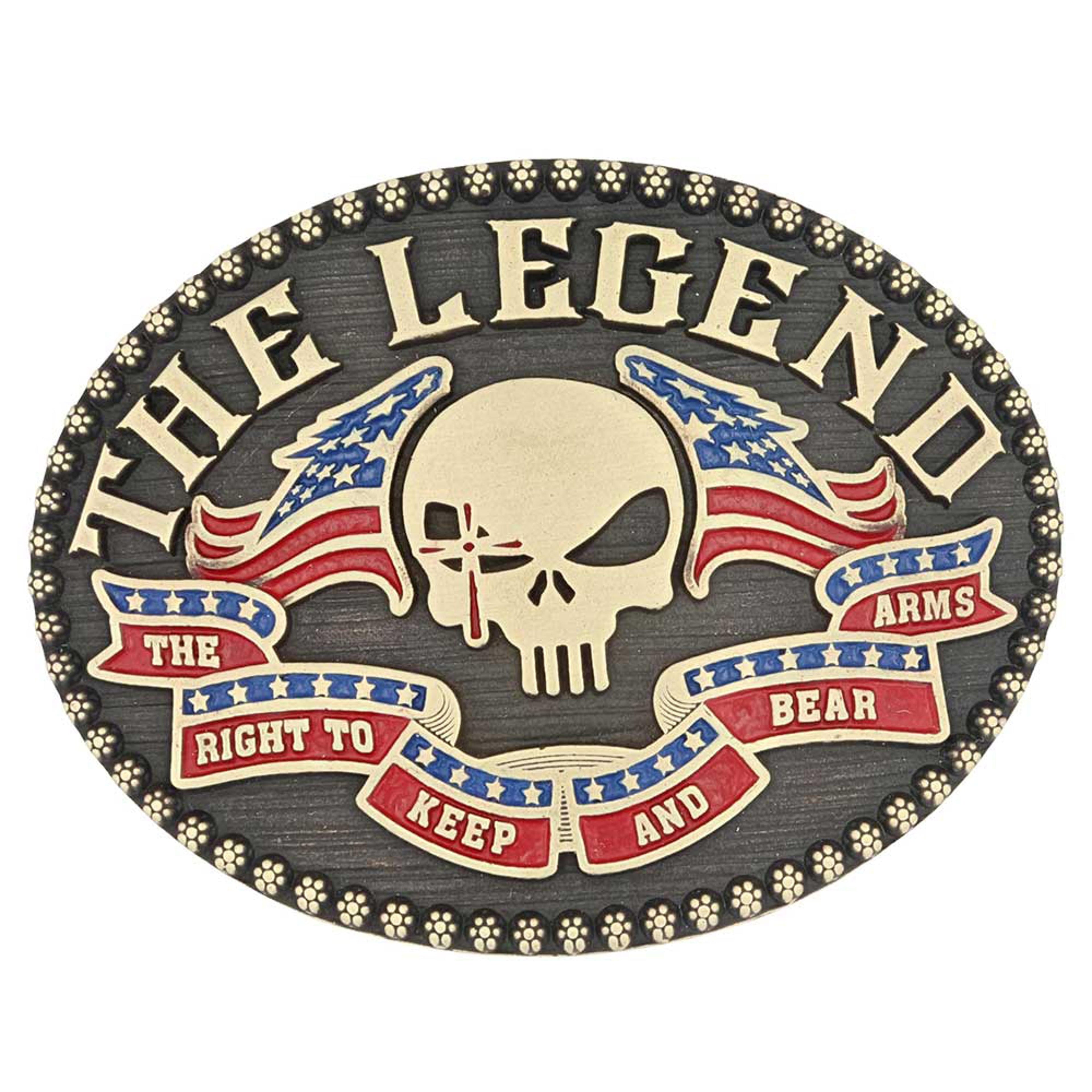 Montana Silversmiths The Right Chris Kyle Attitude Buckle-A968CK