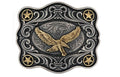 Montana Silversmiths Soaring High American Eagle Buckle-A976P