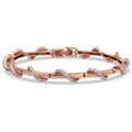 Montana Silversmiths Bracelet-Wrappedaroundcz+Rose-BC4155RG