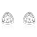 Montana Silversmiths Earrings-Trillczsolitaire-ER3216