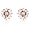 Montana Silversmiths Earrings-Czclusterflowerrg-ER3874RG