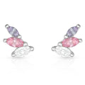Montana Silversmiths Flared Cluster Wing Earrings-ER4462