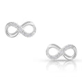 Montana Silversmiths Sliver Shine Infinity Earrings-ER4474