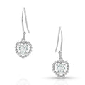Montana Silversmiths Frozen Heart Earrings-ER4653