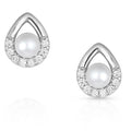 Montana Silversmiths Cradled Sparkle Stud Earrings-ER4893