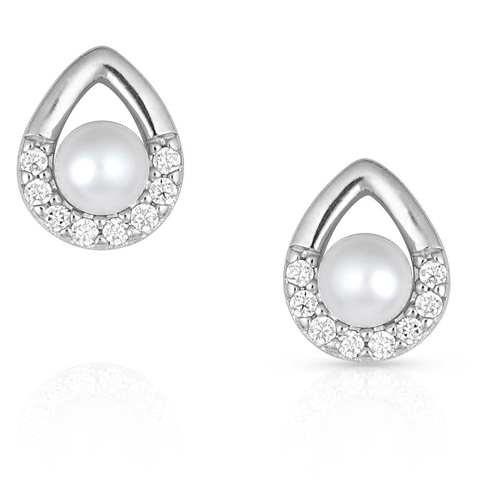 Montana Silversmiths Cradled Sparkle Stud Earrings-ER4893