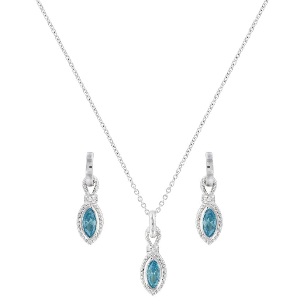 Montana Silversmiths Js-Lassoed Blue Starlight-JS3027