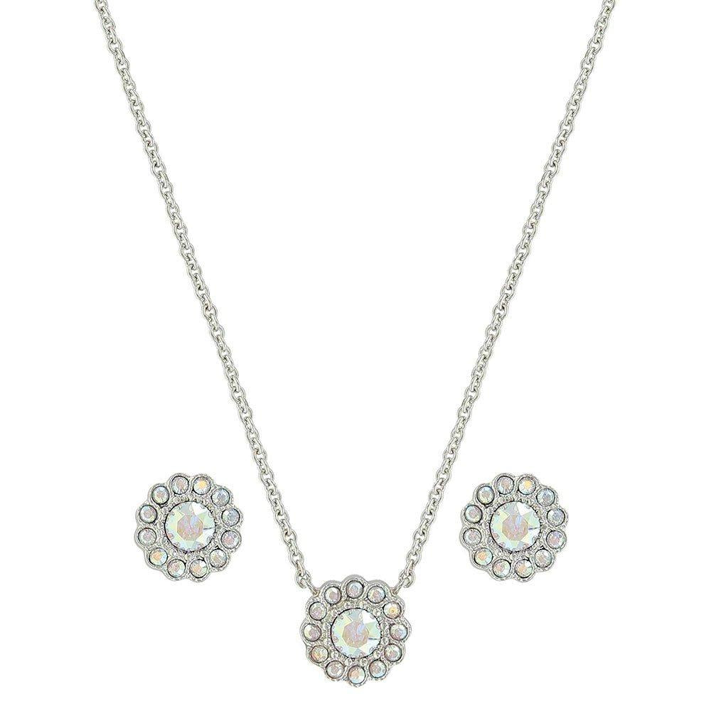 Montana Silversmiths Jewelryset- Haloauroraborealis-JS4027AB