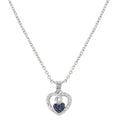 Montana Silversmiths Necklace-Blucatwistedheart-NC3029