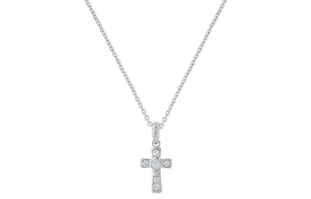 Montana Silversmiths Necklace-Daintyczcross-NC3051