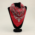 M and F Western Bandana Red Asst. Pattern - Mens