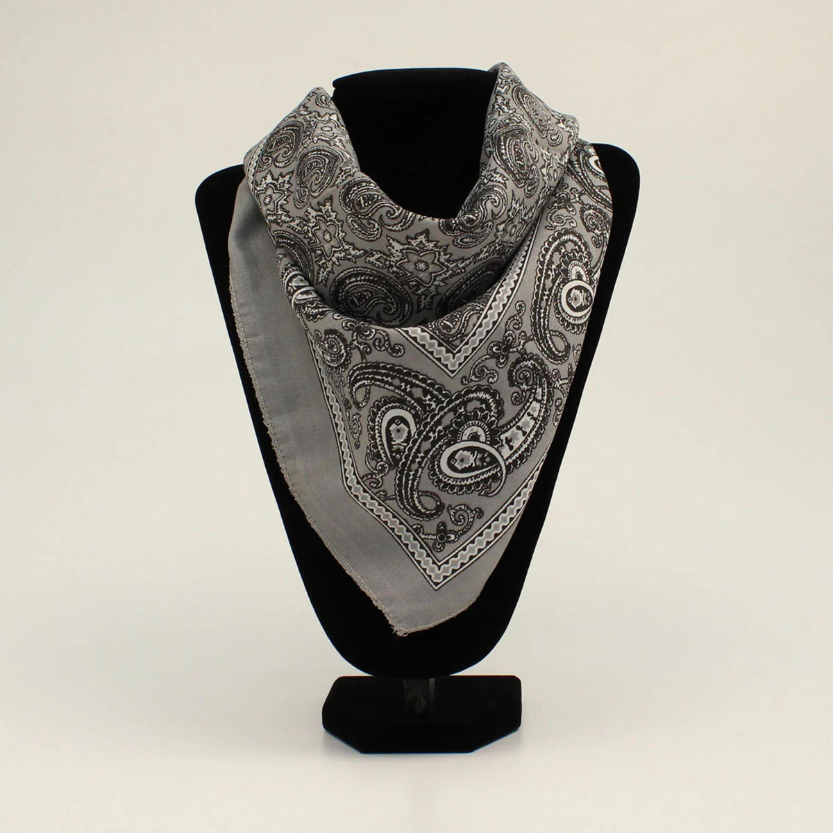 M and F Western Bandana Grey Asst. Pattern - Mens