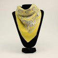 M and F Western Bandana Yellow Asst. Pattern - Mens