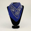 M and F Western Bandana Blue Asst. Pattern - Mens